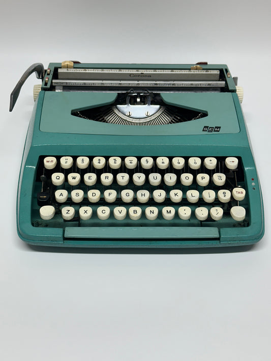 Vintage Smith-Corona Marchant (SCM) Portable Typewriter – Fully Functional & Serviced