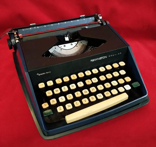Vintage Remington Premier Typewriter by Sperry Rand
